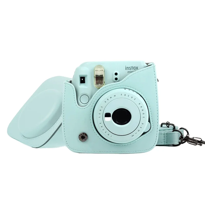  Caiul простая ледяная синяя сумка для камеры fujifilm instax mini