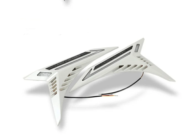 Exterior Accessory Car Fender Flare Stickers for Prado/Land Cruiser 2018 2019 2020 Fender Light