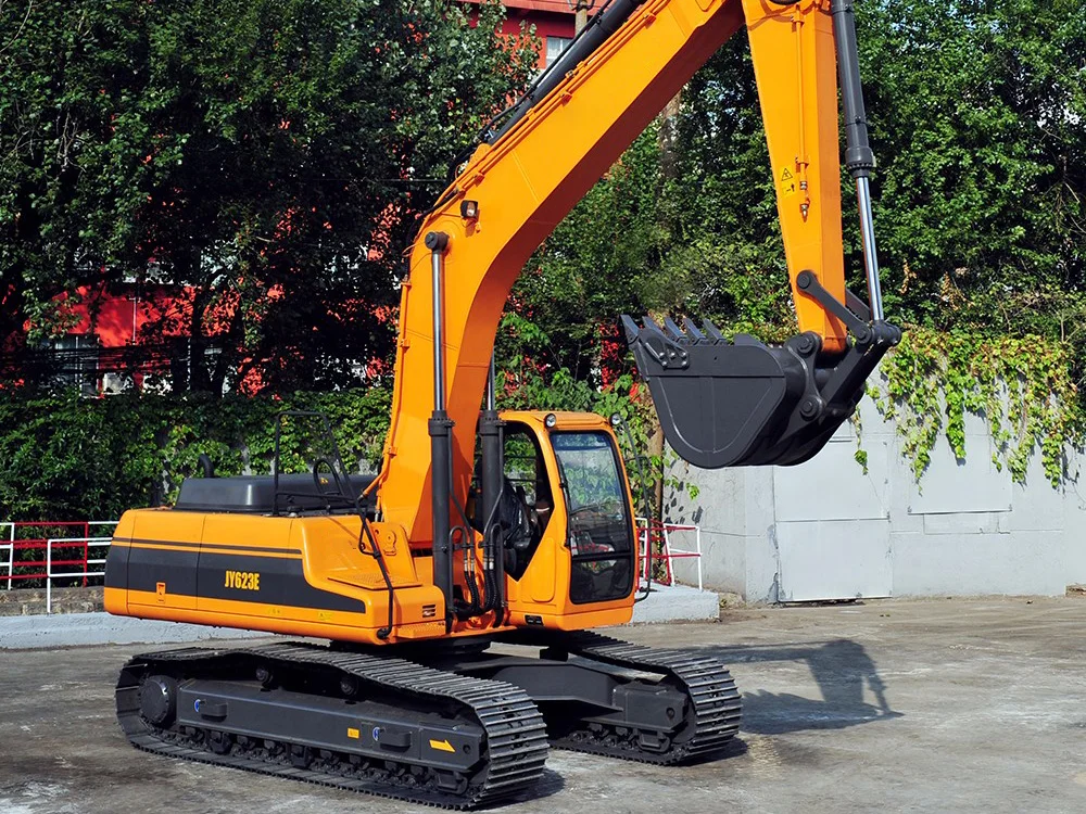 Гусеницы экскаватора 24t JY623ELB с ковшом м3