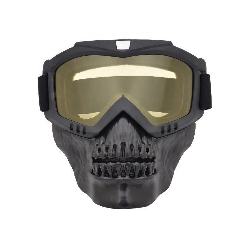 Motorcycle goggles Face mask scratch-proof square lens Windproof motorcycle motorcycle cross helmet goggles