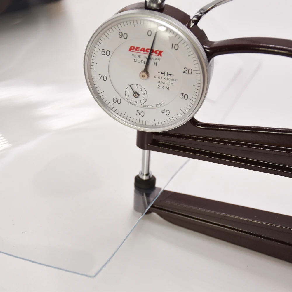 PVC fabric transparent Film TPU Leather for Sandals bag shoes Rain boots Shower curtain