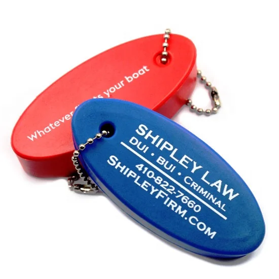 Custom LOGO EVA Pu Coated Floating Keychain For Boating Fishing Sports