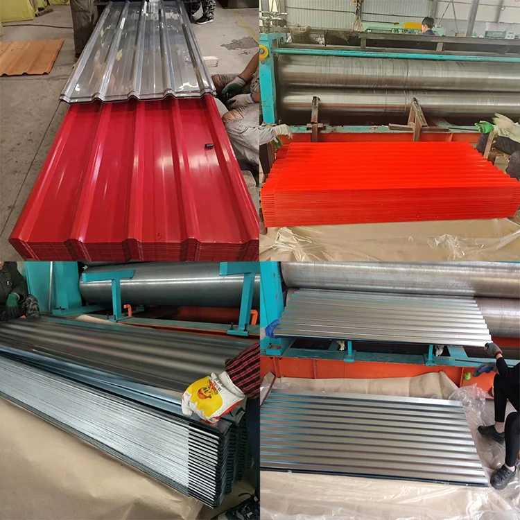 G30 G60 G90 Astm A653 Galvalume Corrugated Sheet Zinc Roofing Sheets Weight Galvanized Metal Sheets Roofing