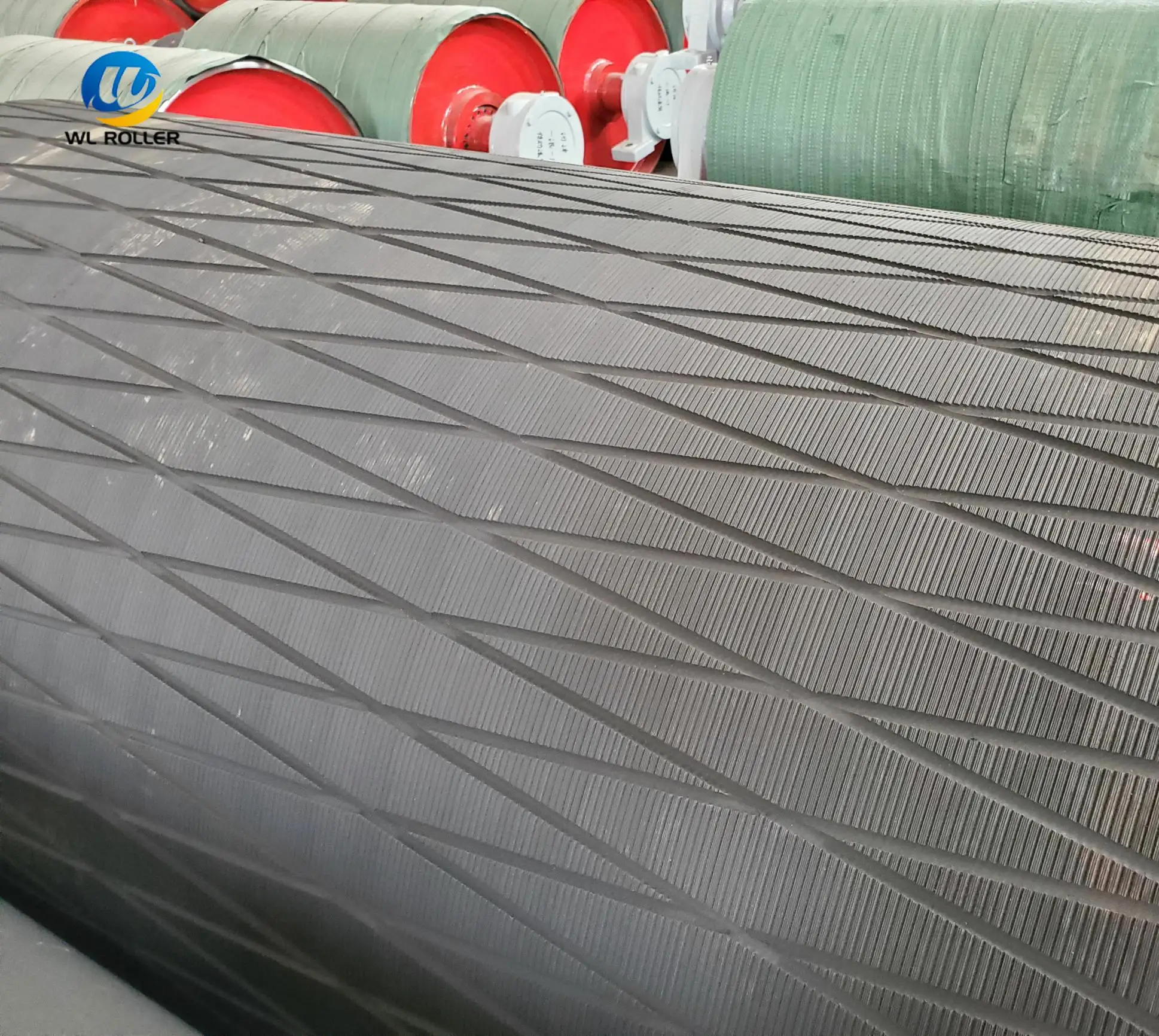 Conveyor drum/tail wheel used in stone factory conveying system, conveyor belt drum drive drum