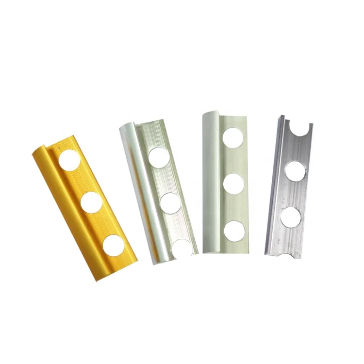 aluminium tile trim for carpet and ceramics angle profile