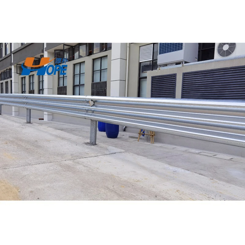 Roadway Steel Traffic Safety Crash Barrier Armco Thrie Beam Aashto Standard Galvanized Stainless Highway Guardrail Beam