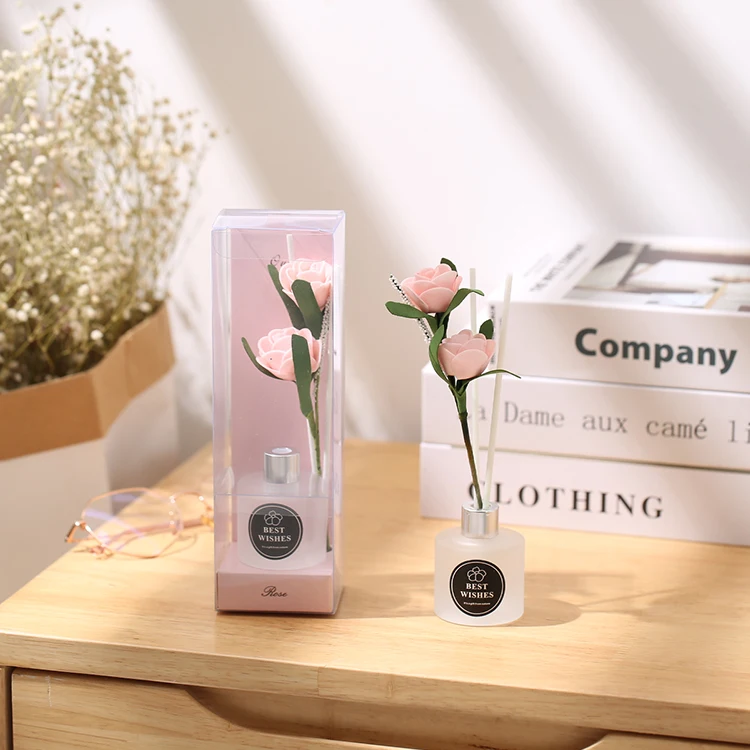Custom logo air freshener rattan reed diffuser sticks oil reed diffuser manufacturer natural oil reed diffusers set for room