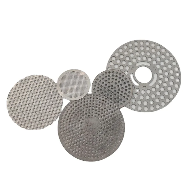 baitong Anti-corrosion Metal Punched Hole Plate 18/8 Stainless Steel Perforated Screen Filter Disc