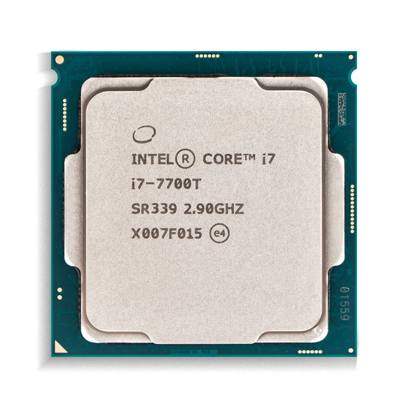 2021 новые игровые процессор I7-7700T SR339 для intel core CPU LGA 1151 Quad-core 2 9 ГГц 35 Вт Core i7 gen 6700