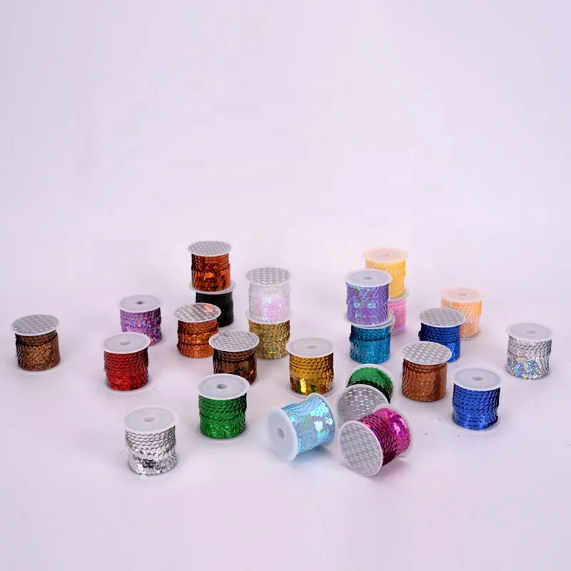  Wholesale DIY Sequin PVC Material Connection Lace Garment