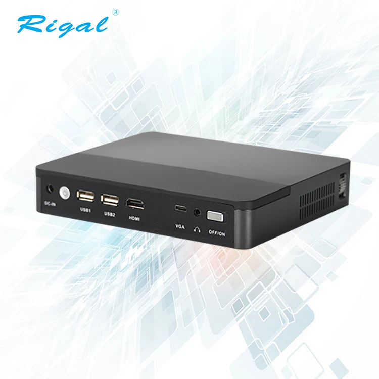 2019 original LED mini home theater hd android smart projector