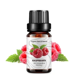 100% natural organic raspberry essential oil for Massage aromatherapy SPA Shampoo candle soap