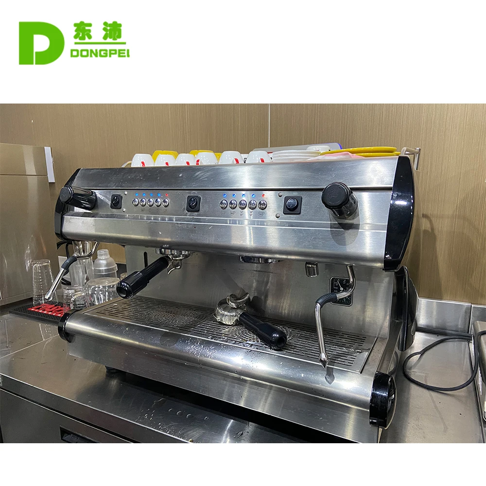 Hot Sale Commercial Espresso Coffee Machine Cafe Maker Machine 2 Group Coffee Machine /automatic Italy Electric Stainless Steel