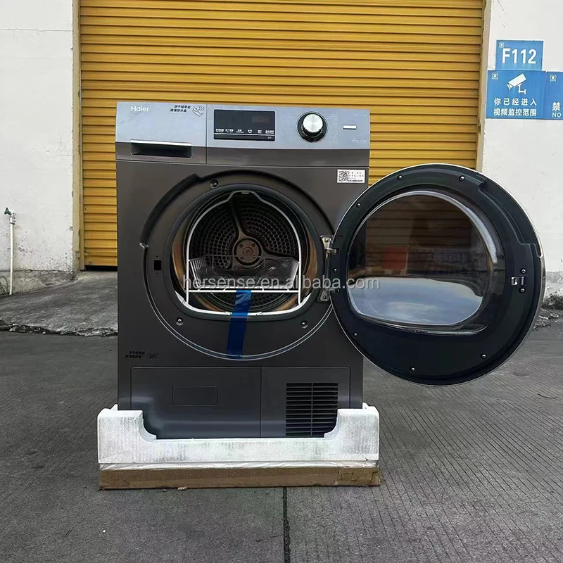 Haier Automatic Drying Machine Front-load Clothes Tumble Dryer 10kgs 220v 50/60hz Philippines With Plug Inverter Type All In 1