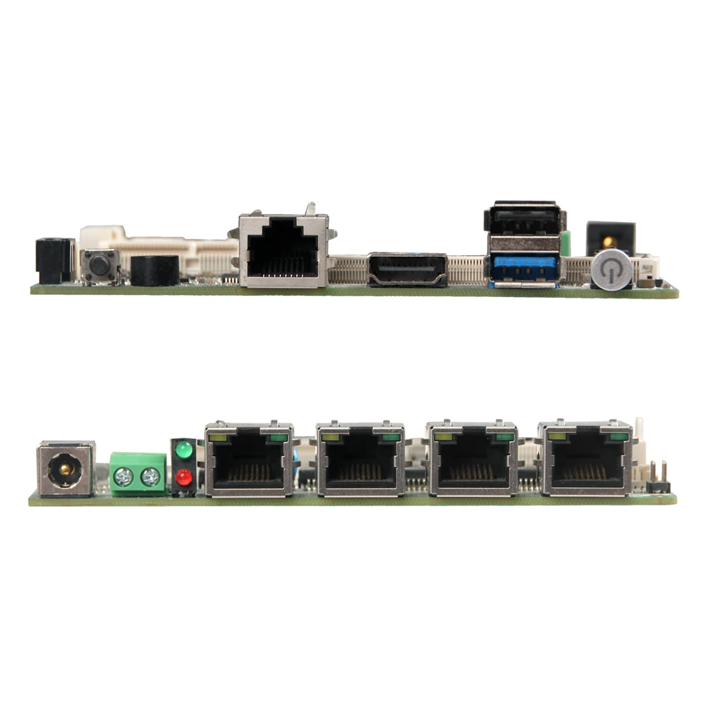 Zunsia Industrial J1900 Atom Baytrail 4*i226 LAN WIFI Soft Router Firewall 8GB RAM SATA Single Cheap ATX Nano ITX Motherboard