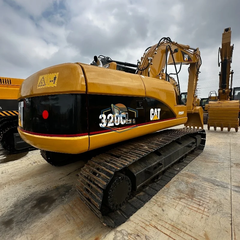 Used CAT320D Excavator 20 Ton Direct Injection Engine Durable Low Failure Rate Include Motor Bearing Pump PLC Directly Japan