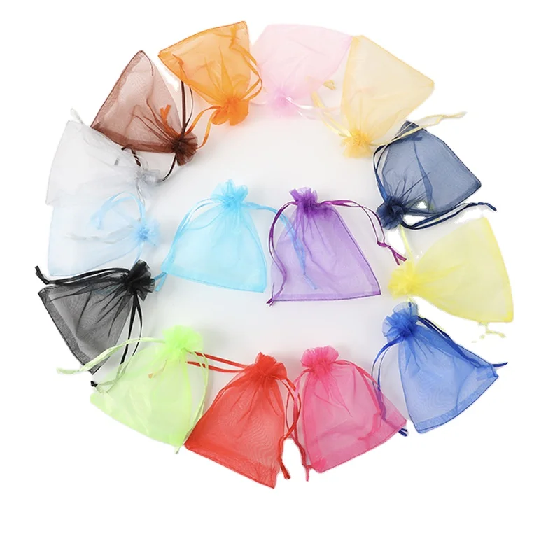 factory directly selling organza gift bags/organza pouch with wholesale price
