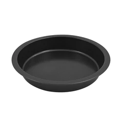 CHEFMADE WK9701S Cheap Metal Carbon Steel Microwave Oven Deep Dish Nonstick Round Pie Pizza Tray Baking Pan