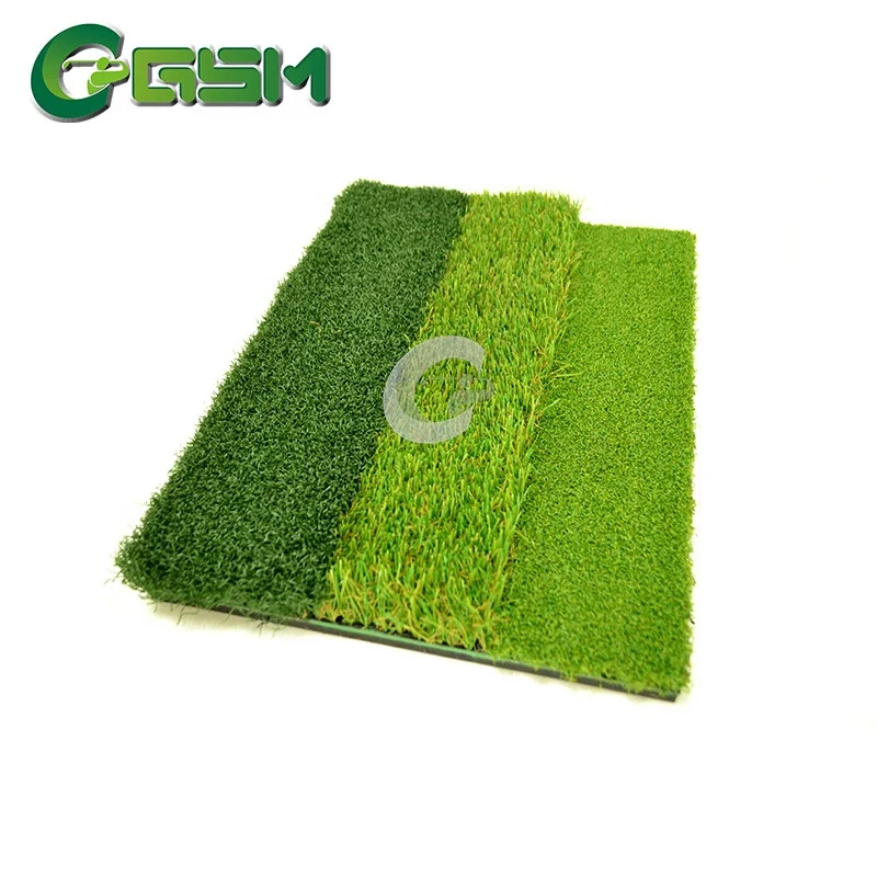 Skillful Manufacturer 3-in-1 Individual Unfoldable Chipping Mats Chipping Golf Mat