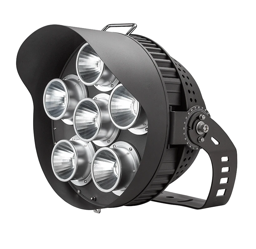 LED Stadium Light 1000w IP66 Football field Floodlight 1200W long distance narrow beam angle for sport lights