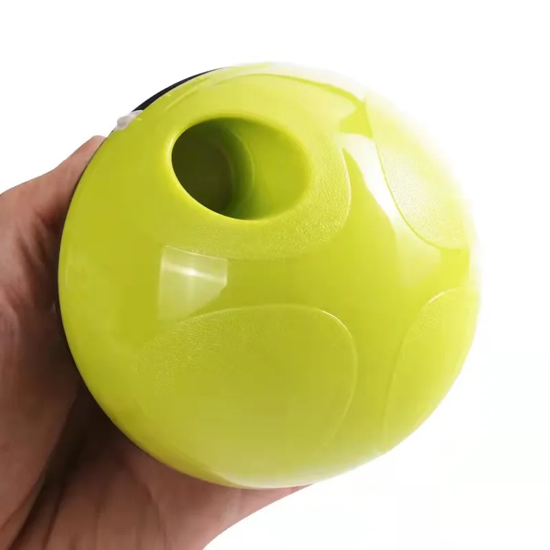 Interactive Pet Toy Tumbler Slow Eat Feeder Puzzle IQ Treat Dog Leak Food Ball