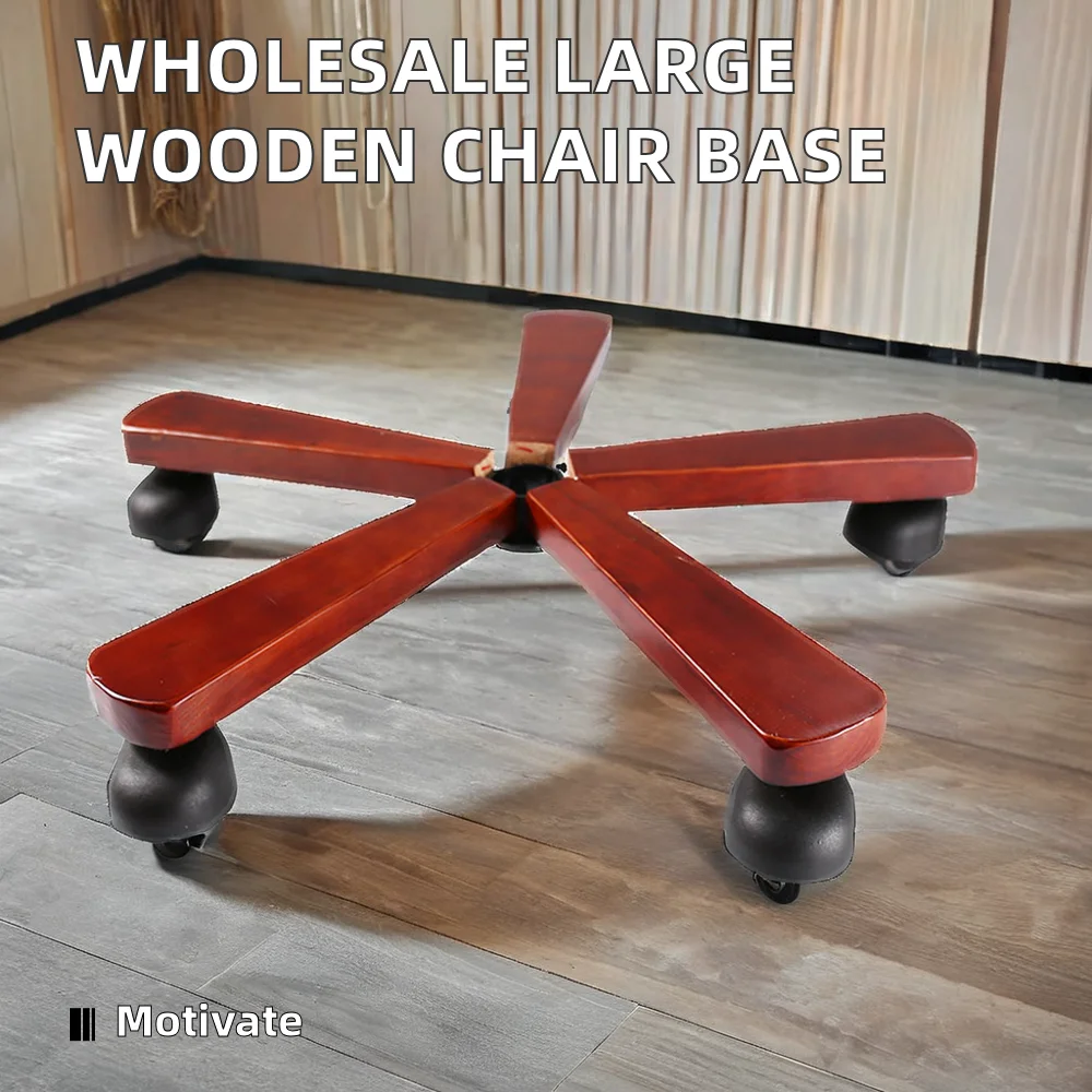 Modern Large Size Boss Office Chair Wooden Base Factory Wholesale Price Perfect Accessories for Any Chair