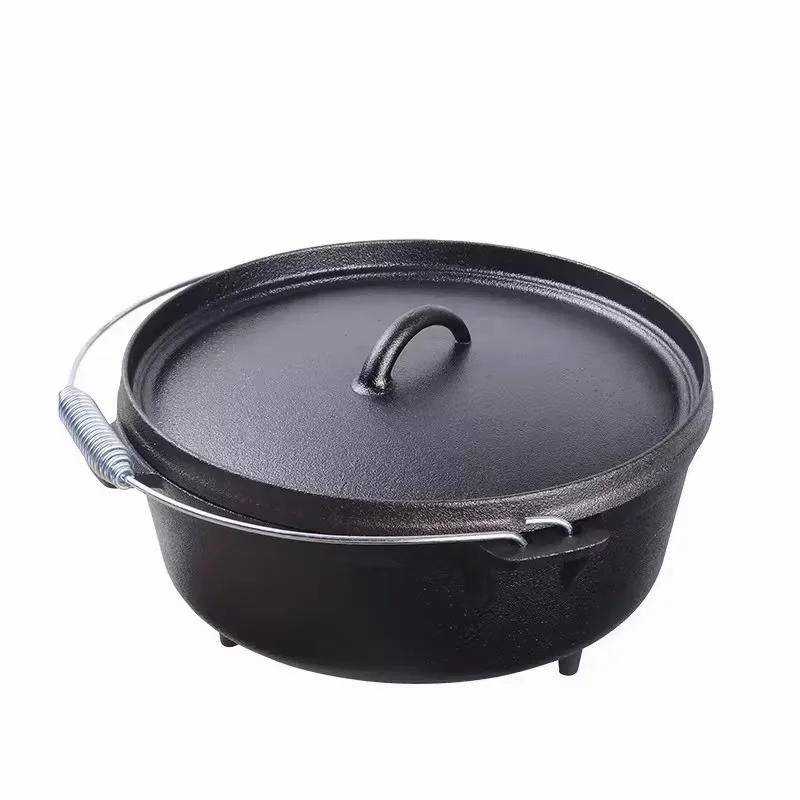 Outdoor cooking tripod hanging dutch oven pot pan campfire stand camping