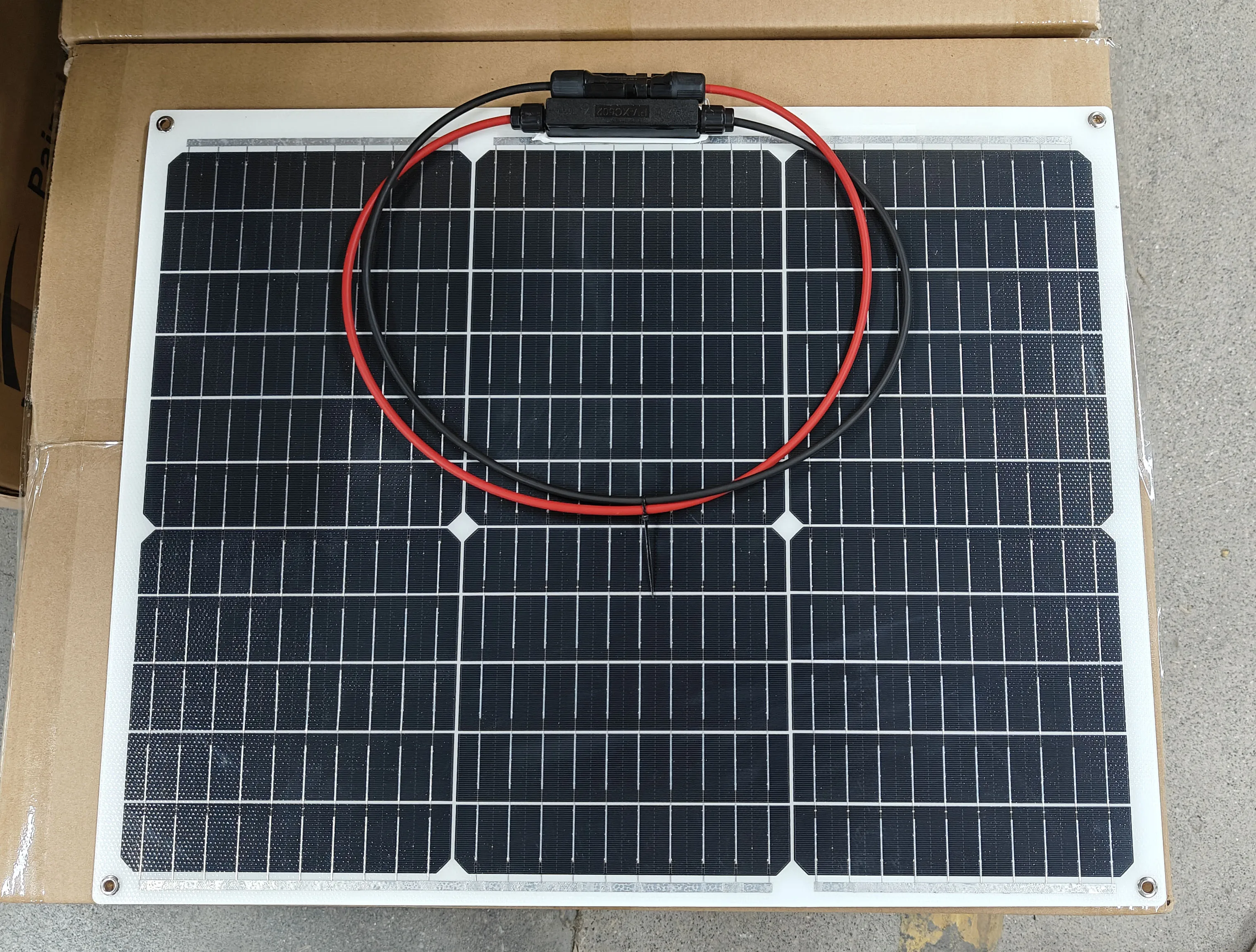 T.Y.L 50W Solar Panels Small Thin Film Monocrystalline Outdoor Flexible Solar Panel solar system products for car trailer hood