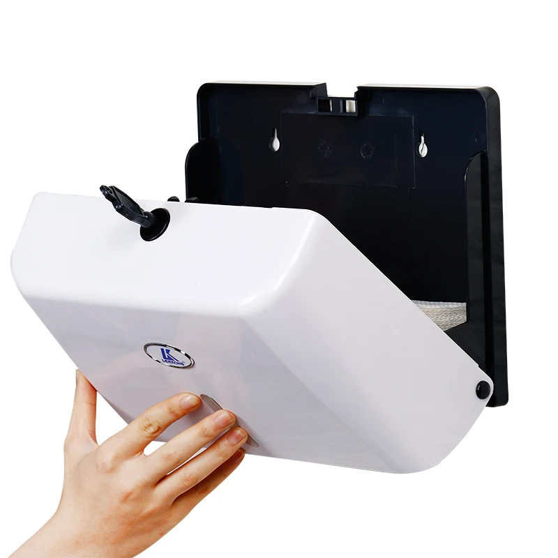 2022 Hot Sale N Fold Toilet Tissue And Soap Dispenser Set Paper Towel Dispenser For Washroom
