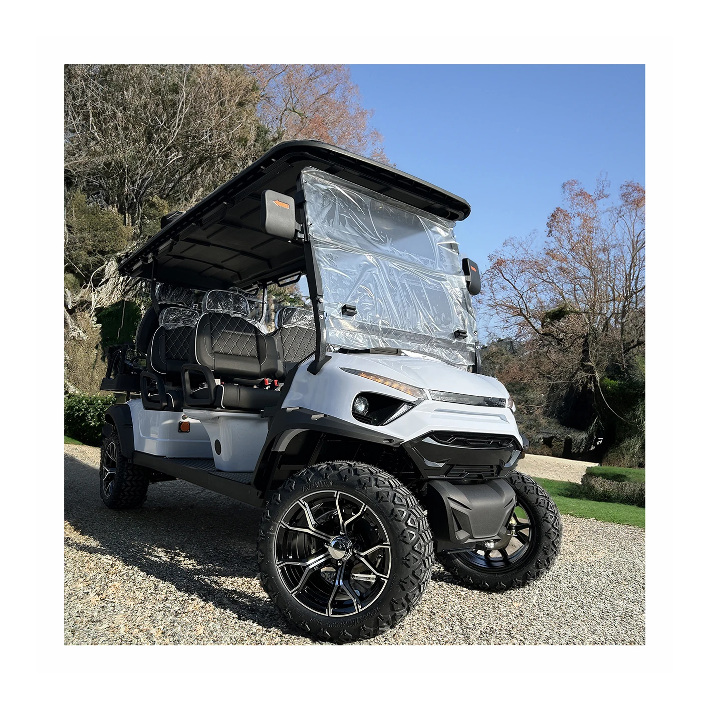 2024 Tops 4 Passenger 4 Seater Electric Vehicle Street Legal Golf Cart