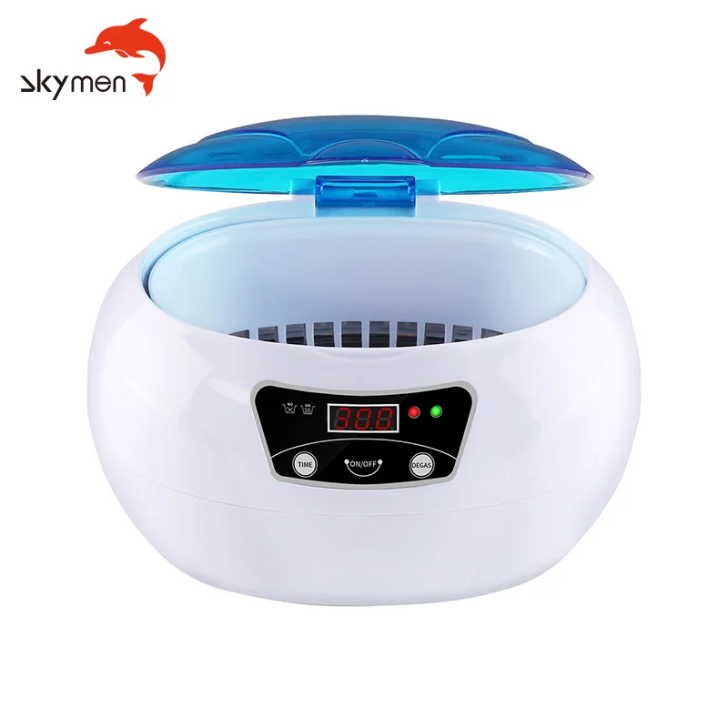 Skymen digital record cleaner 600ml solution spin clean vinyl repair shop rice rings ultrasonic cleaner cleaning machine