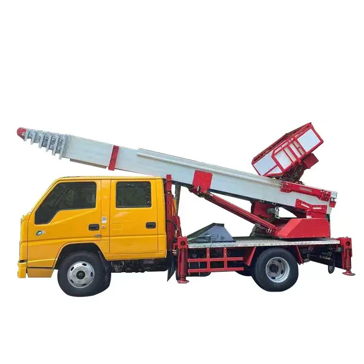 32 meters. 36m, 45m, 52m aluminum alloy ladder elevator