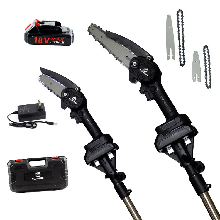 APS66  Cordless Extendable Tree Pruner Manual Pole Saw Long Reach Handle Pole Tree Pruner