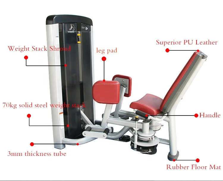 Industrial Fitness Equipment Gym workout Hip Abduction/ Adduction/ Leg Exercise Equipment