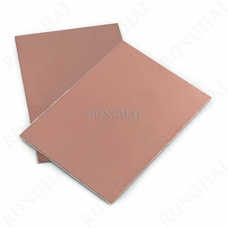 Печатная плата FR4 10x20 см 10*20 односторонняя медная плакированная пластина ламинат универсальная Стекловолоконная