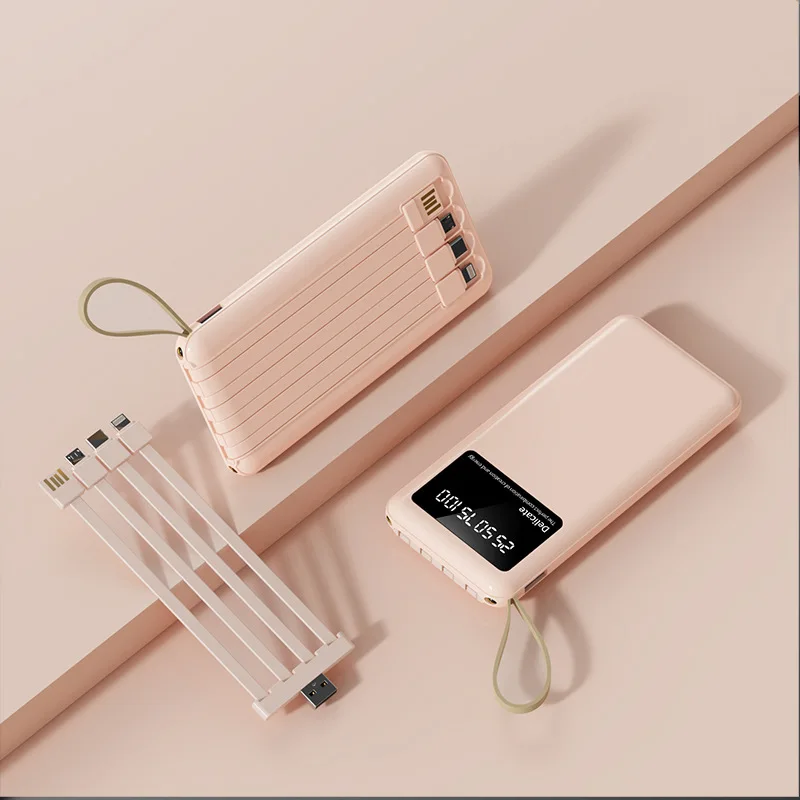 Wholesale Power Bank 10000mah Powerbank 20000mAh Cute Power Banks and Portable Phone Charger OEM Business Gifts for Mobile Phone