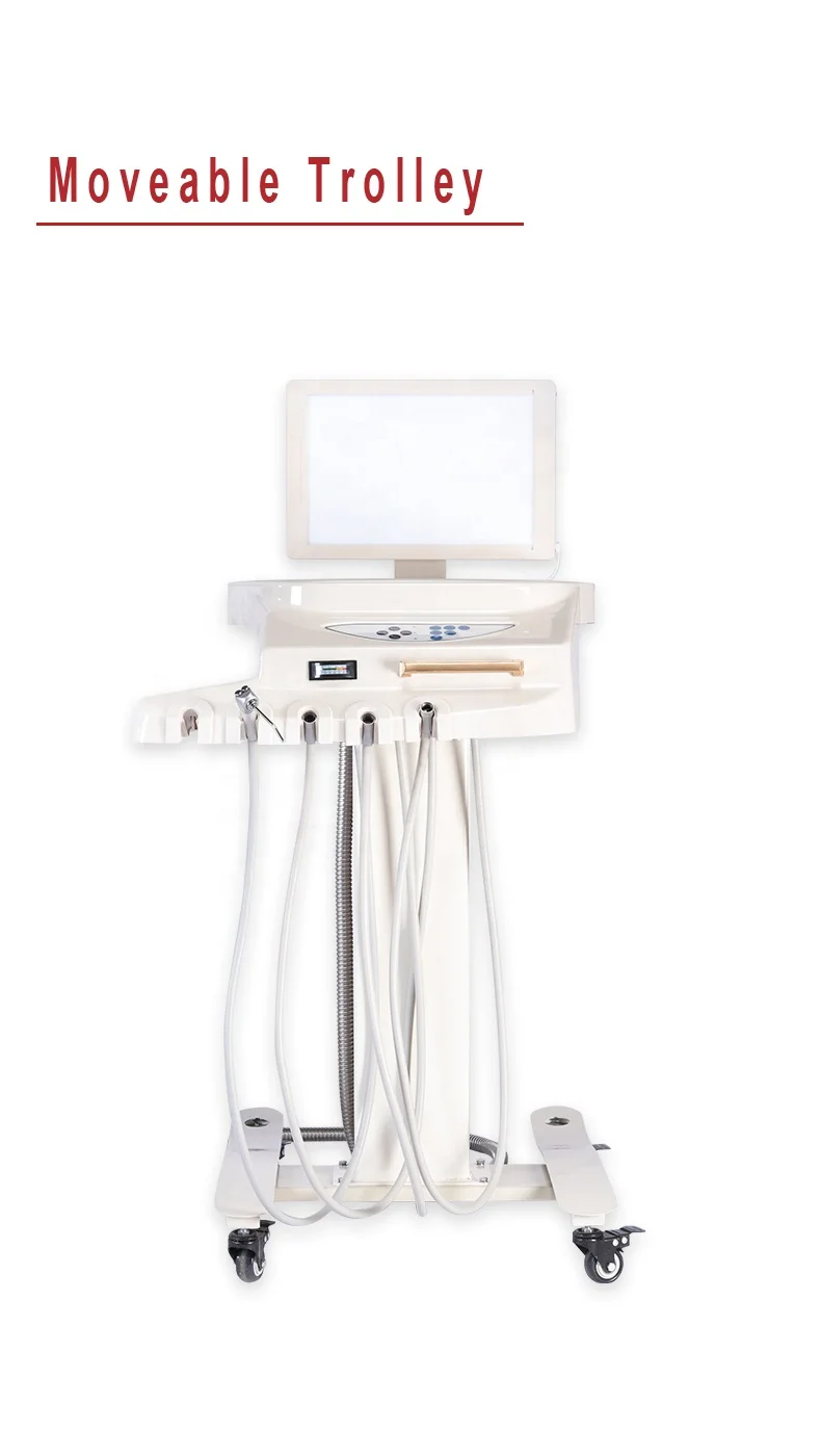 Стоматологическое оборудование с сенсорным экраном и датчиком