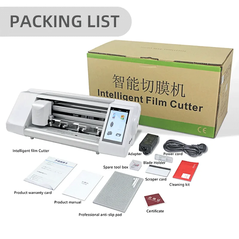 Mobile Phone Back Stickers Skin Cutter Tpu Hydrogel Film Cutting Machine Screen Protector Making Machine