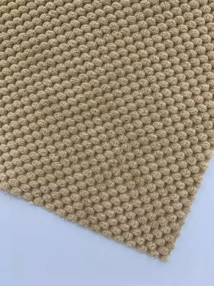 Fashion Quality 100% Polyester Jacquard Brushed Fleece Flannel Fabric Eco-Friendly Home Textile for Sofa Sleepwear Underwear