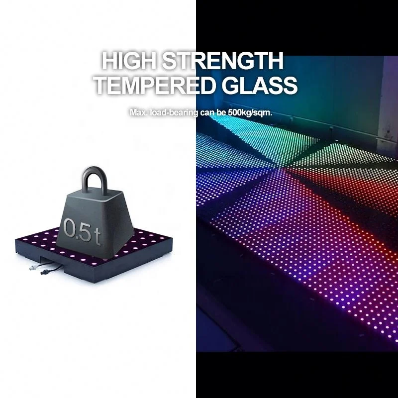 New Design Outdoor Illuminated Rgbw Led Video Dance Floor