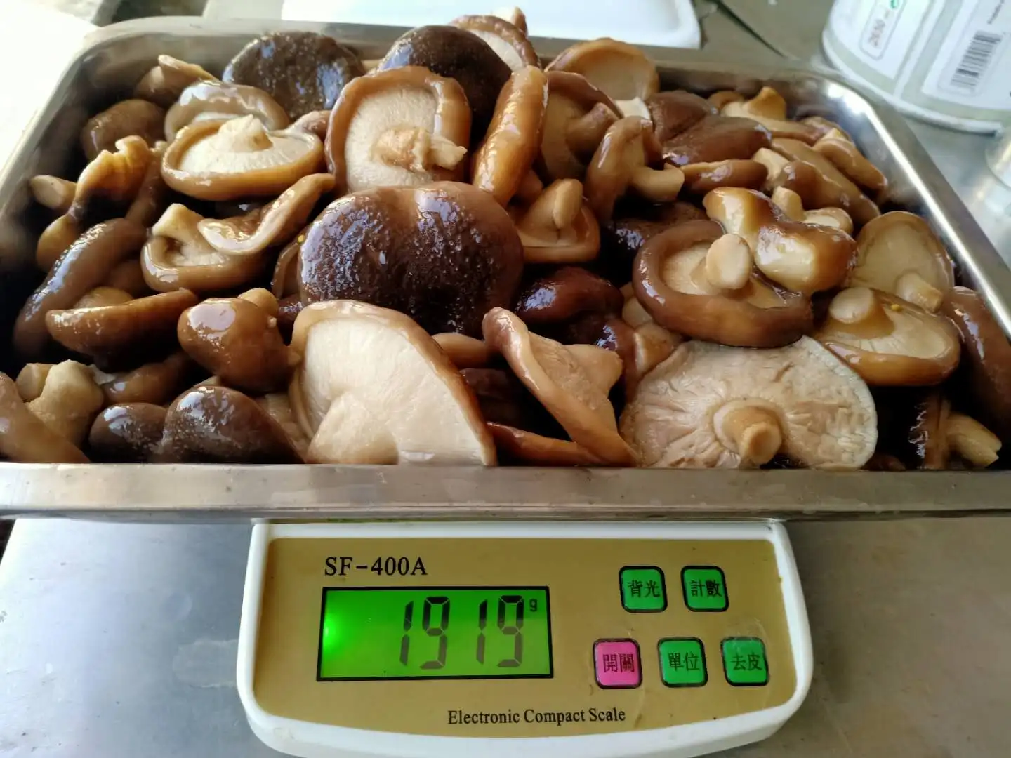  Shiitake маринованный 425 мл/850 мл в жестяных грибах 3 кг рассоле 314 соленый шишаке чеснок 580 г 550 370 стеклянной банке без