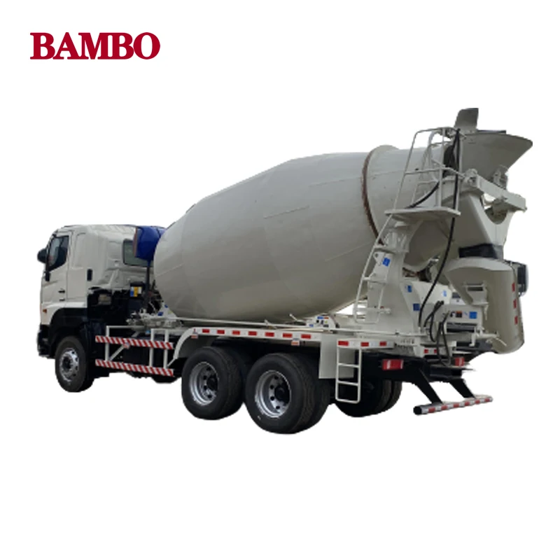 Zoomlion Used and refurbished self loading Concrete Cement Transit Mixer Truck 10 and 12cm3 6x4 hino 700 truck