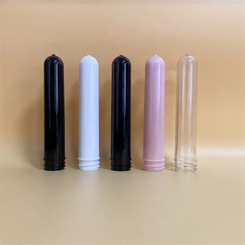 Good Service New 45 Mm 18-89mm Plastic Pet Preform For Beverage Juice Water Blowing Tube Bottle Cosmetic Skincare Product Making
