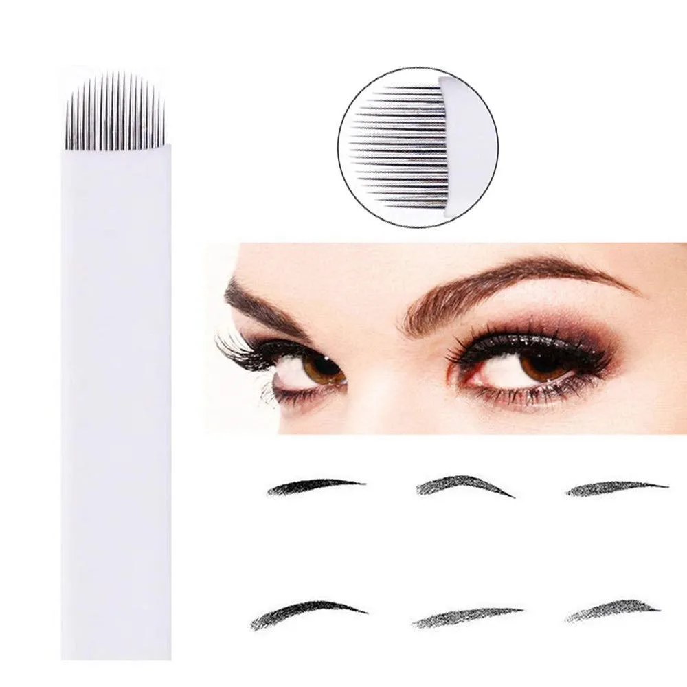 Eyebrow Tattoo Needle 0.35mm  Microblading Blades using with microblading pen