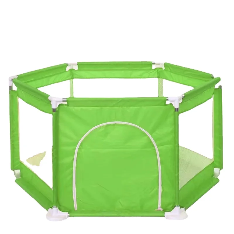 RHS-PPEN2 high saling  Baby plastic game fence, game park indoor safety door fence, foldable fence baby playpens