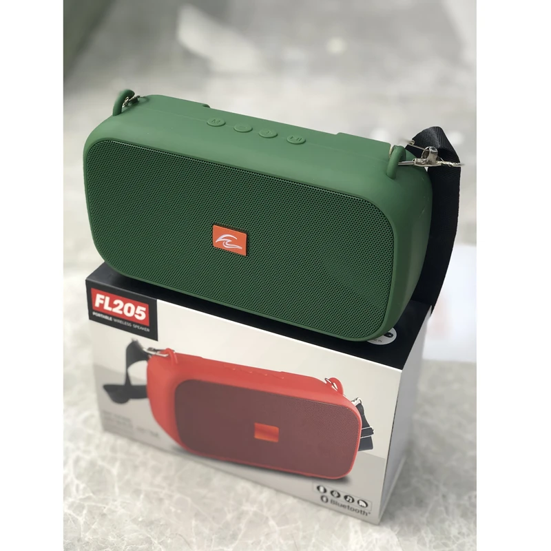 New Amazon hot style FL205 Blue tooths speaker Blue/tooth Wireless Speaker Soundbar Outdoor Handle Bass