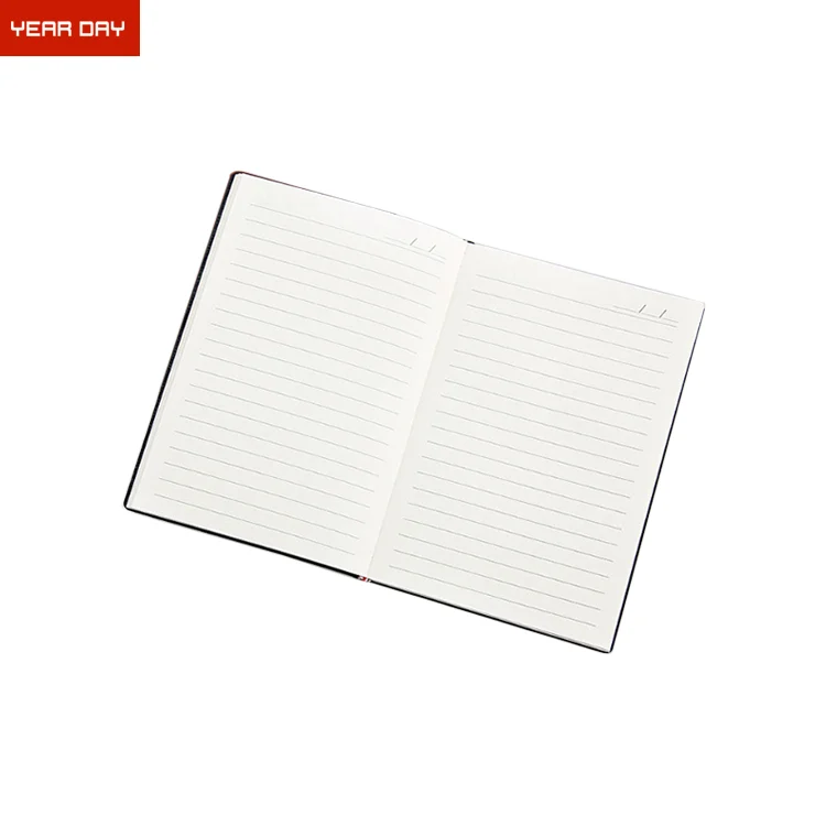 Wholesale Custom A5 with Elastic Strap Pu Journal Diary Notebook Printed Brand Logo Diary Notepad Note Book PU Leather Notebook