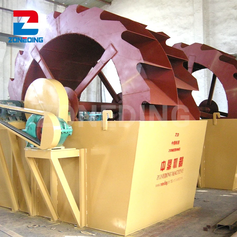 Mining sand washer for quartz stone sand washing machine Bucket wheel sand washer