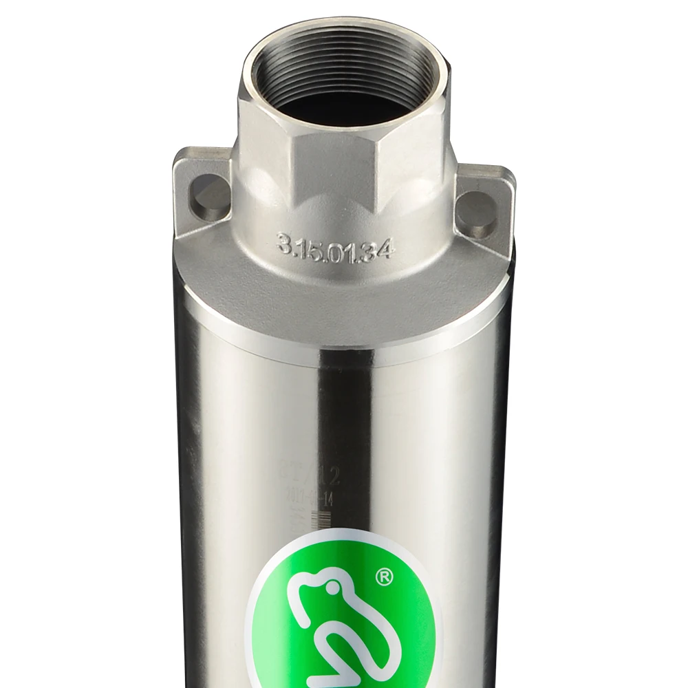 4 inch 10hp 7.5kw electric deep well submersible pump stainless steel vertical screw pump for well