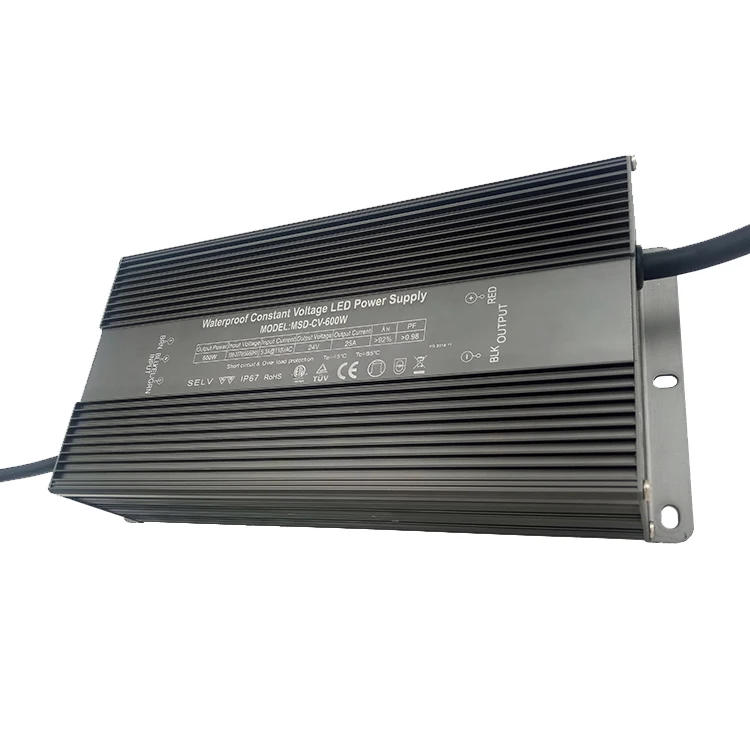 HP постоянное напряжение внешний источник питания переменного тока dc12v 600w 48v ac 12.5a водонепроницаемый светодиодный драйвер